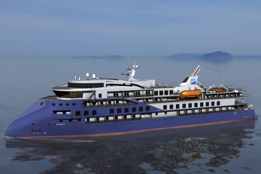 The new exploration cruise vessel being built for Sunstone is to be equipped with Wärtsilä engines and exhaust gas cleaning systems.