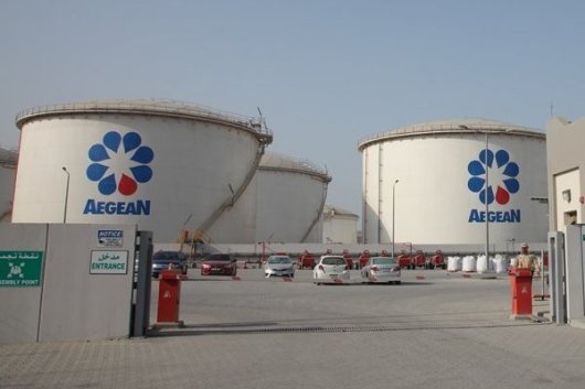 Aegean Marine Petroleum Network Inc storage tank facility.