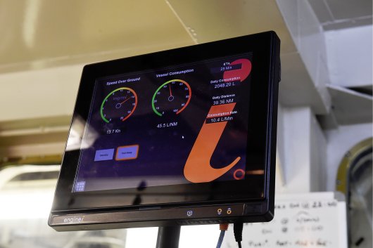 Ecospeed is designed to help ship operators identify and maintain optimum vessel speeds for efficient fuel usage. Its algorithm is based on speed modelling and an analysis of vessel operating data, correlating and synchronising information from different sensors installed on the vessel.