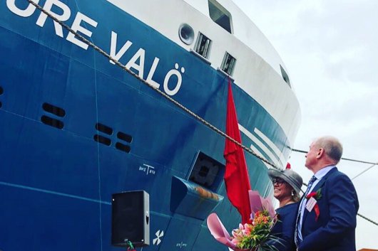 The Fure Valo is the latest LNG-powered ship to join Furetank's fleet.