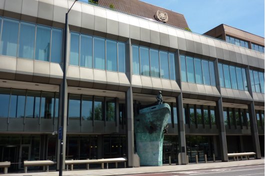 The International Maritime Organization's (IMO) headquarters in London.