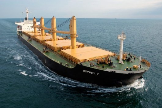 Eagle Bulk Shipping's dry bulk vessel, the Osprey I.