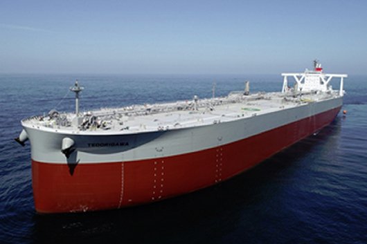 The 311,000-tonne VLCC Tedorigawa includes a number of fuel-saving features.
