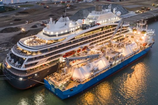 Gasum supplies LNG to Ponant's polar exploration vessel Le Commandant Charcot on September 24, 2021.