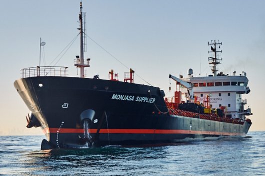 The 8,839-dwt Monjasa Supplier.