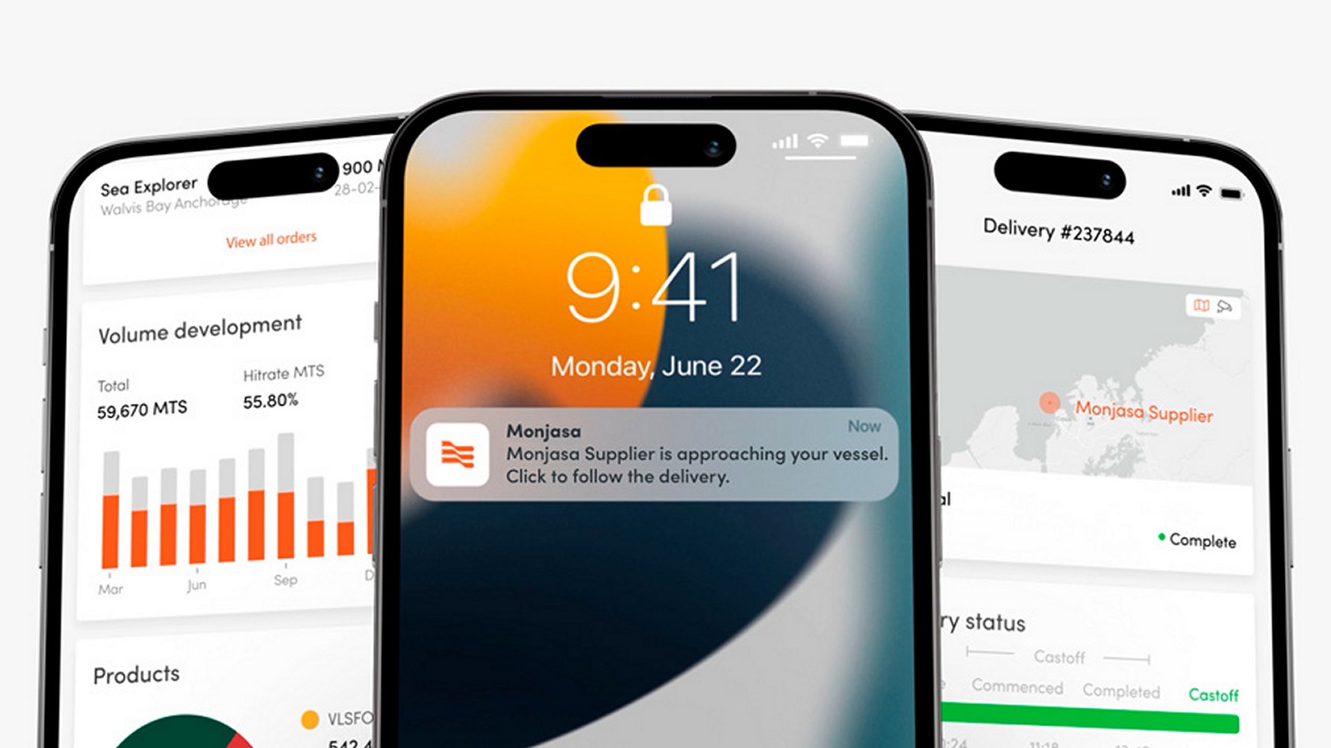 Monjasa enables end-to-end transparency in latest app launch.