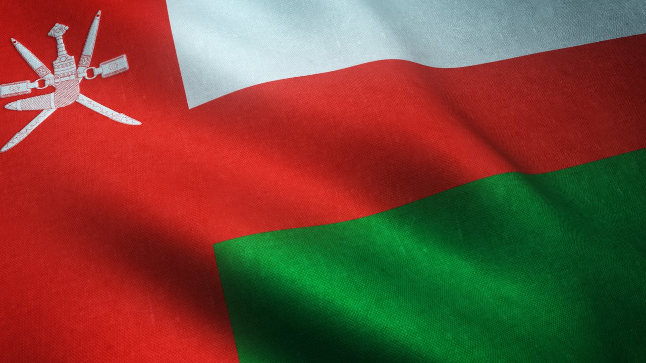 Oman flag.
