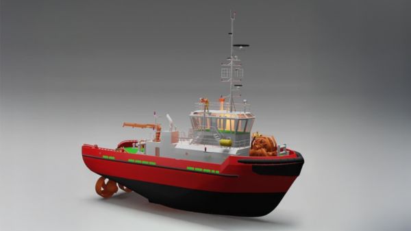 India’s first fully electric tug.