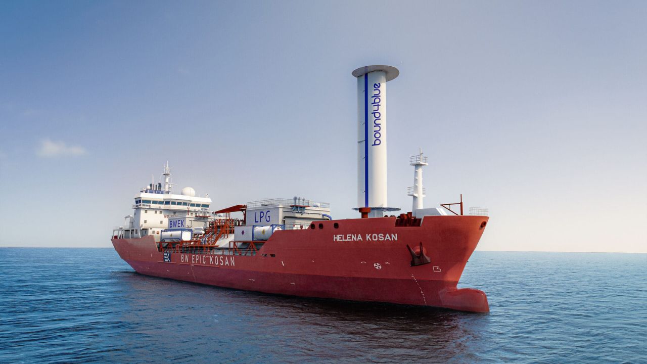 Helena Kosan LPGC with bound4blue eSAIL system.