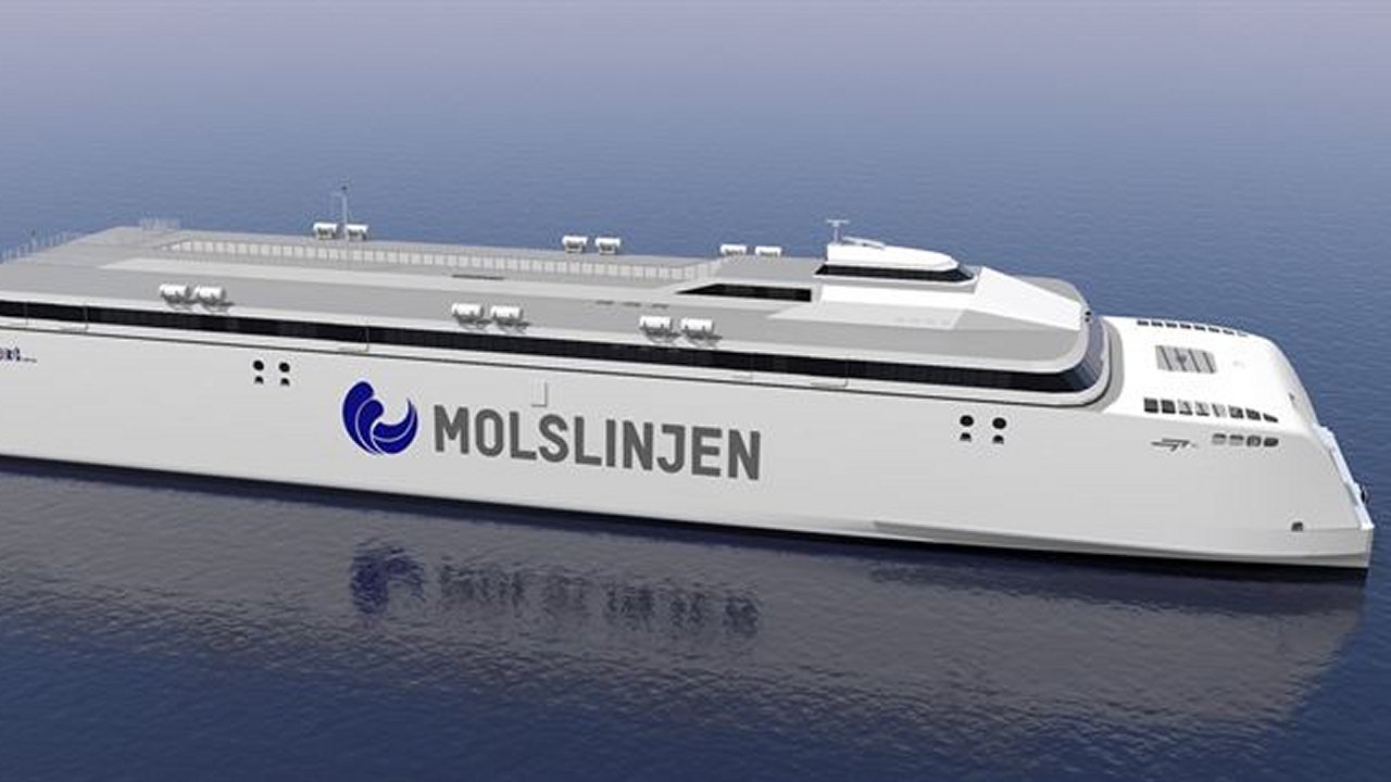 Molslinjen ferry illustration.