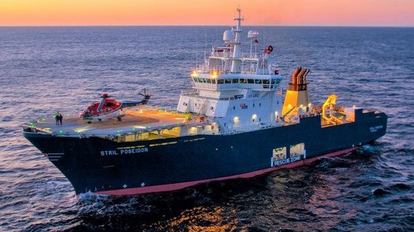 Stril Poseidon vessel.