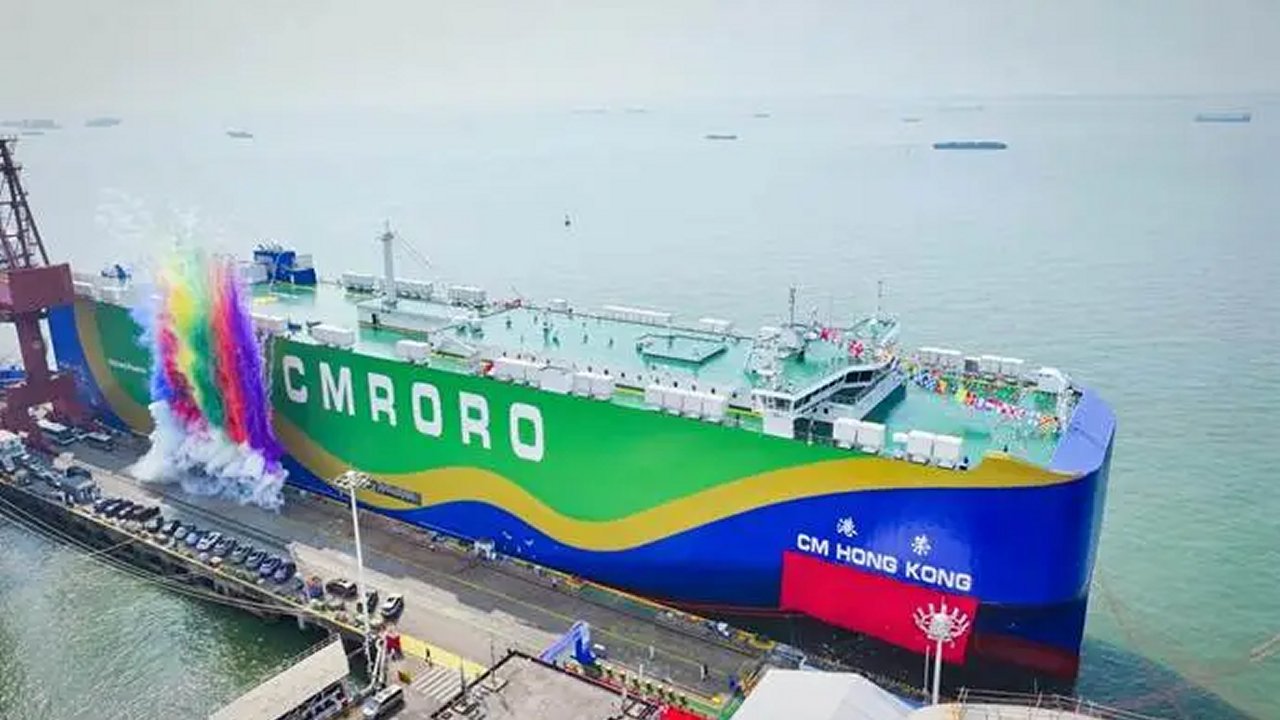 Methanol-powered PCTC CM Hong Kong.
