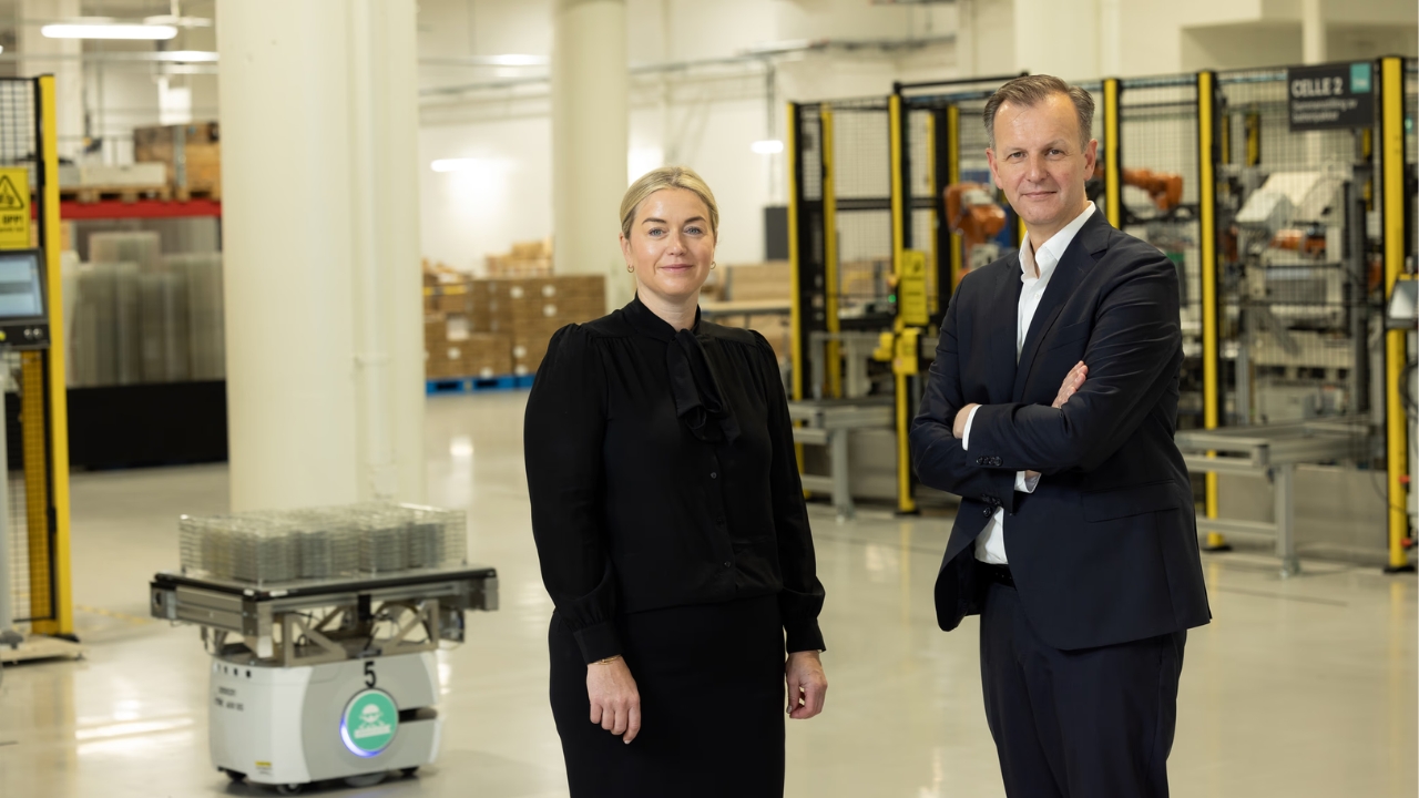 CEO, Fredrik Witte and CFO, Mette Rokne Hanestad.