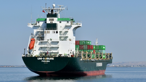 Container ship UNI-ASSURE Panama.