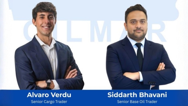 Alvaro Verdu and Siddarth Bhavani join Oilmar DMCC.