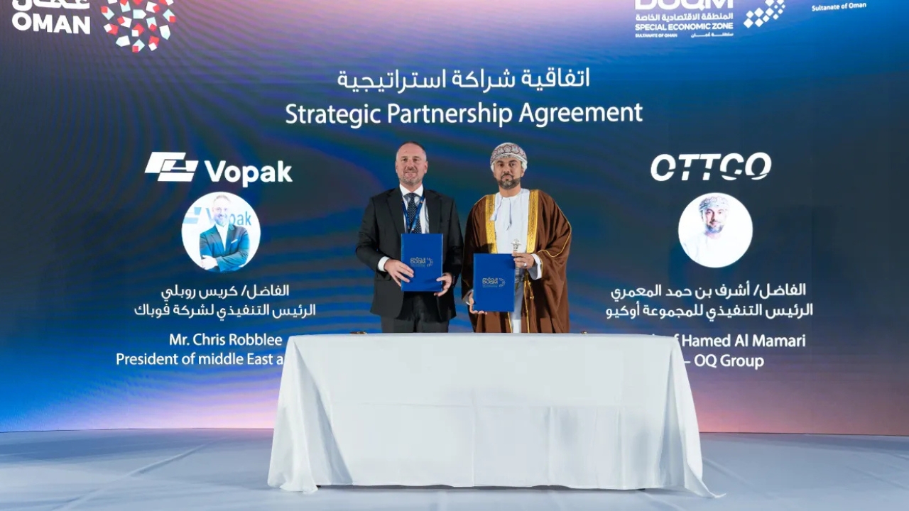 OTTCO and Royal Vopak sign strategic partnership agreement.