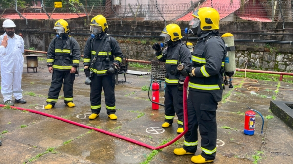BSM Methanol Firefighting Course training session BSM Methanol Firefighting Course training session.