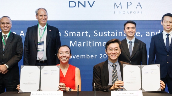 MPA and DNV sign MoU.