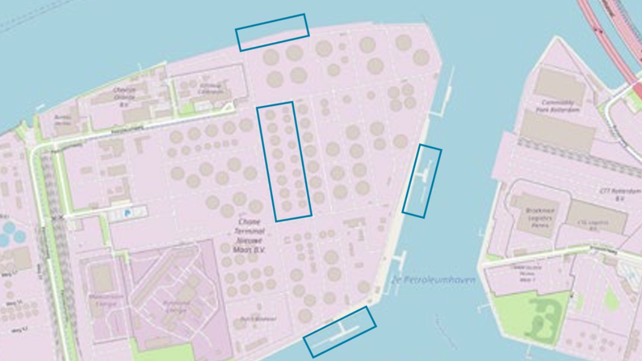 Chane Terminal Nieuwe Maas in Rotterdam.