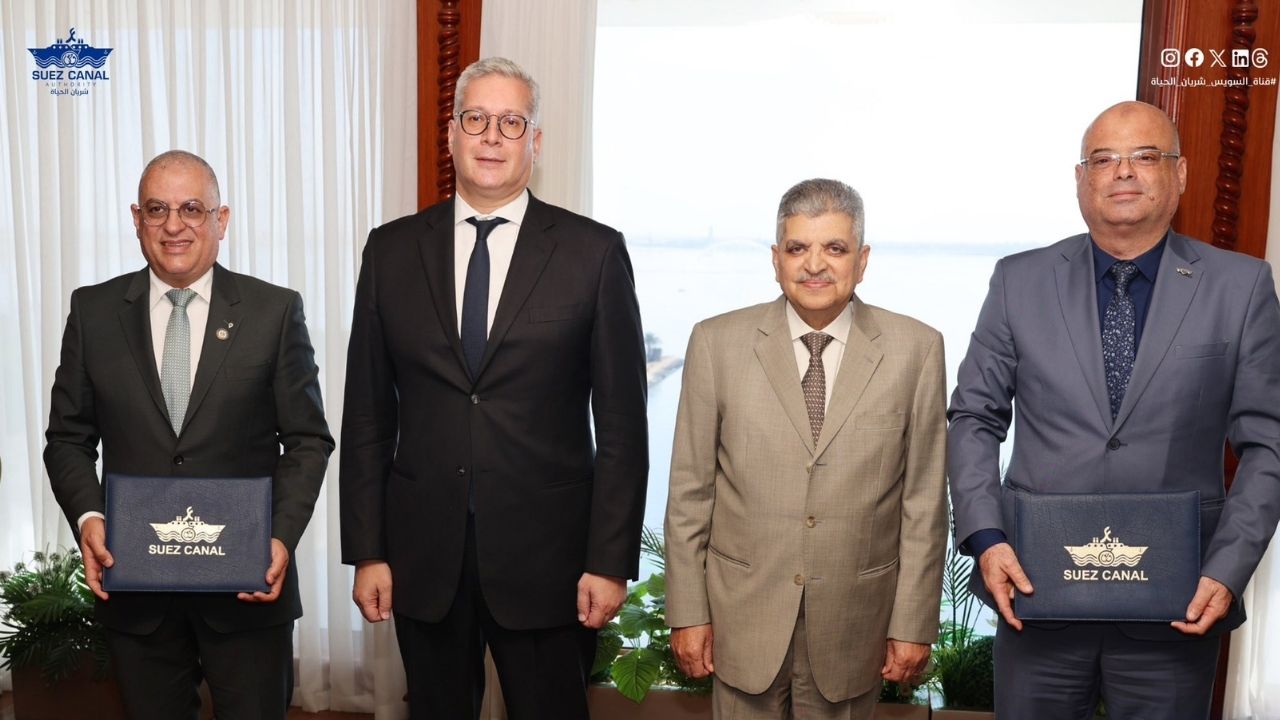 Egypt's Ministry of Petroleum and Mineral Resources and Suez Canal Authority MOU Signing Ceremony.