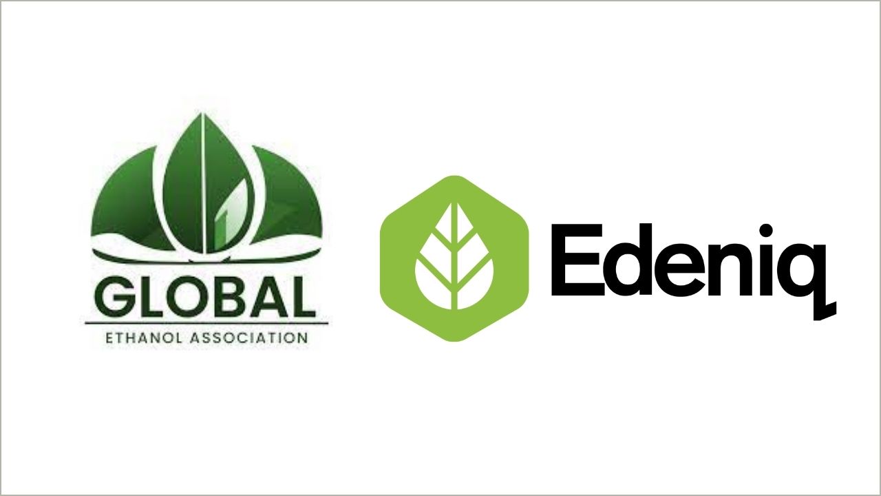 Global Ethanol Association (GEA) and Edeniq, Inc. logo side by side.