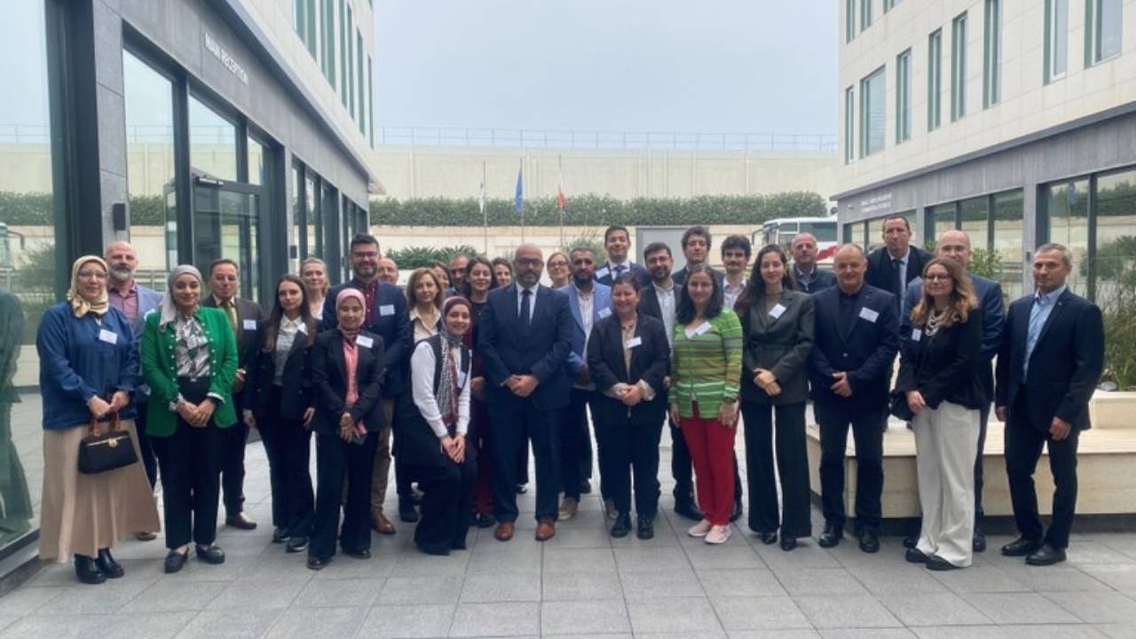 Group photo of participants at the REMPEC expert meeting.