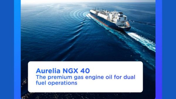 Aurelia NGX 40 launching graphic.