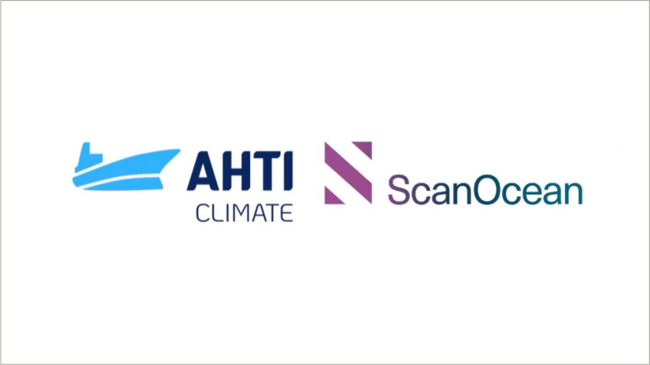 Ahti Climate and ScanOcean logo side by side.