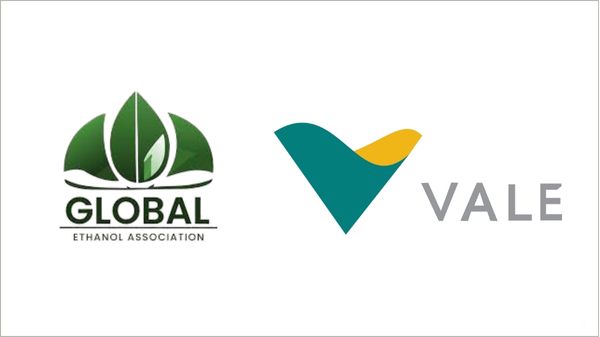 Global Ethanol Association (GEA) and Vale logo side by side.