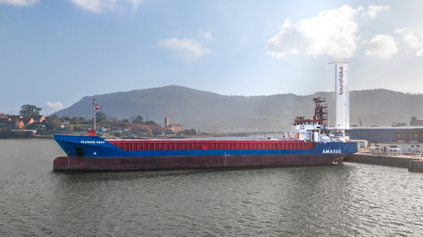 Fluvius Tavy vessel.