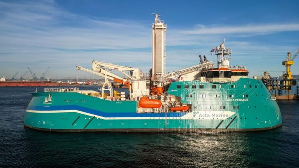 Acta Pegasus vessel.