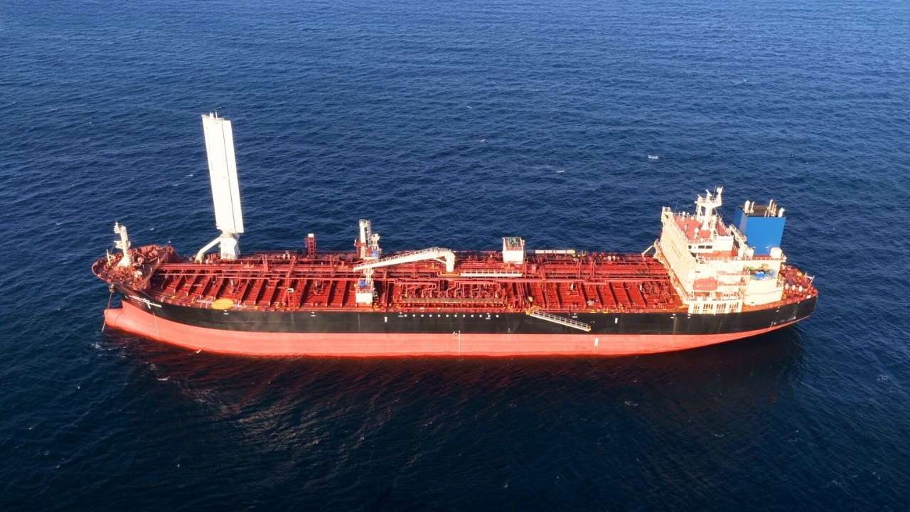 Oriental Aquamarine vessel.