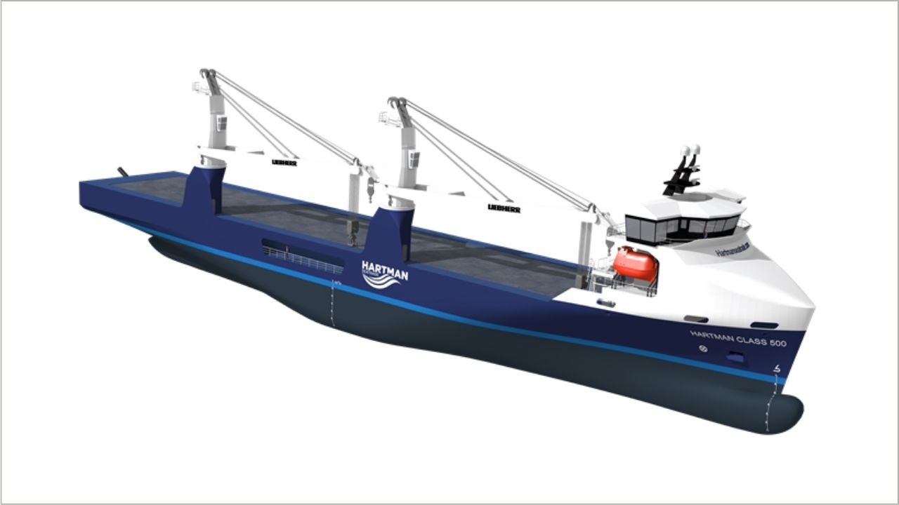 Hartman Seatrade vessel render.