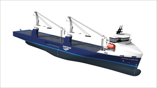 Hartman Seatrade vessel render.