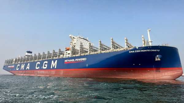 CMA CGM Monte Cristo vessel.