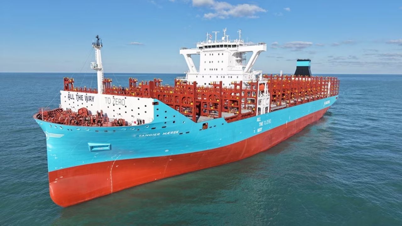 Tangier Maersk vessel.