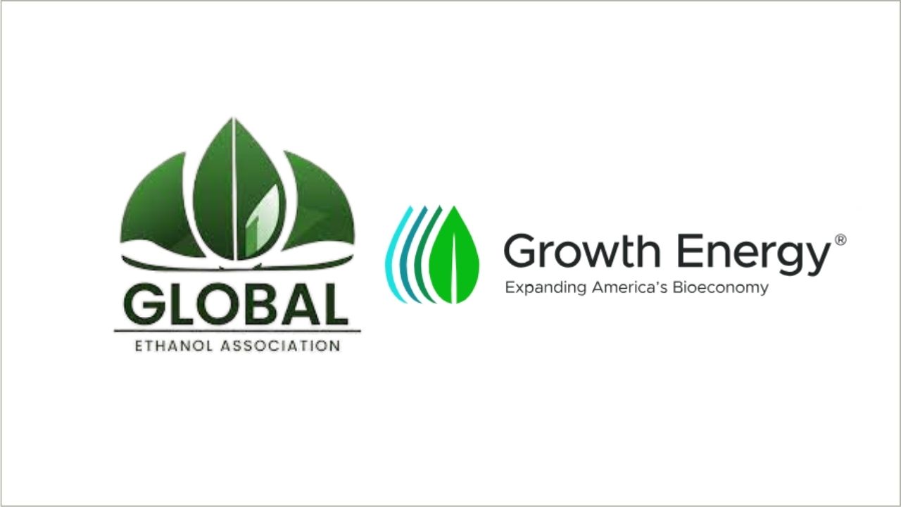 Global Ethanol Association (GEA) and Growth Energy logo side by side.