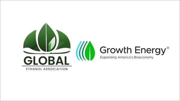 Global Ethanol Association (GEA) and Growth Energy logo side by side.