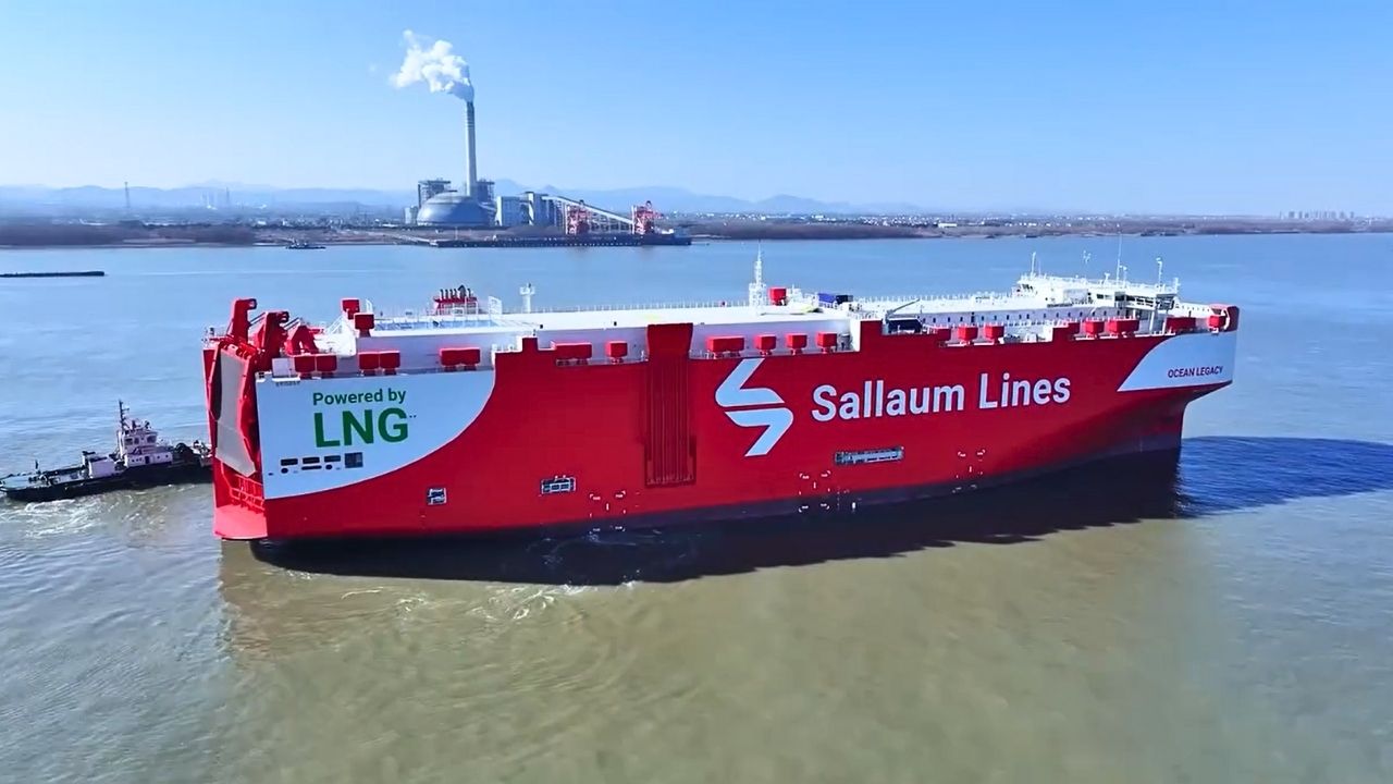 Ocean Legacy vessel.