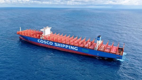 Cosco Shipping Libra vessel.
