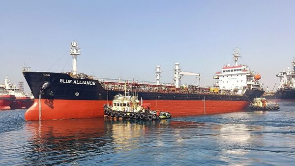 MV Blue Alliance vessel.