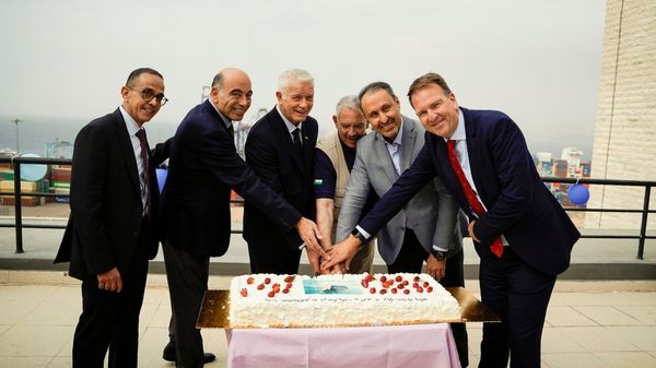 Welcoming of Kota Odyssey at Jordan’s Aqaba Container Terminal.