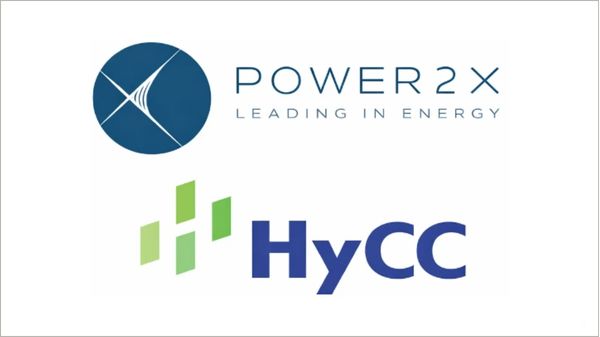 Power2X and HyCC logos.
