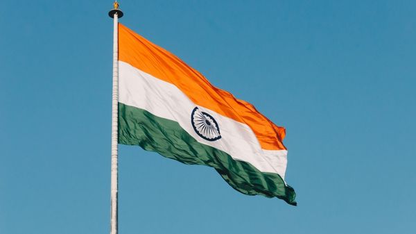 India flag.