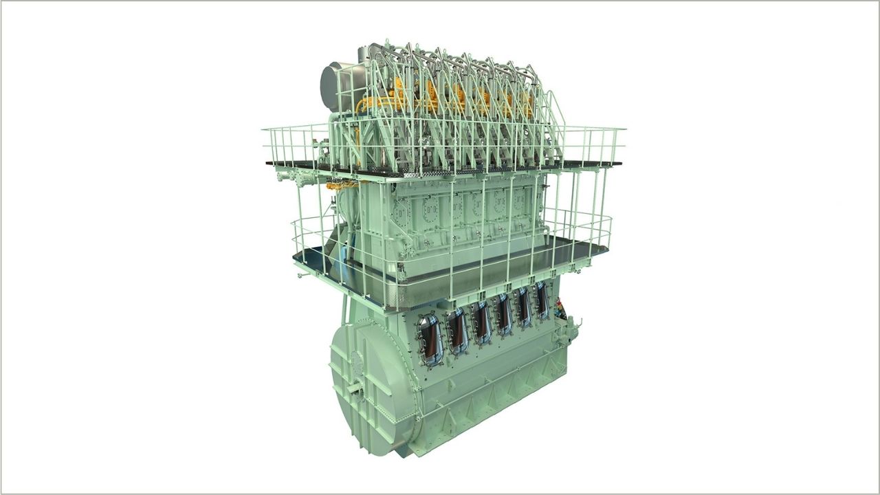 Everllence ME-LGIE engine.