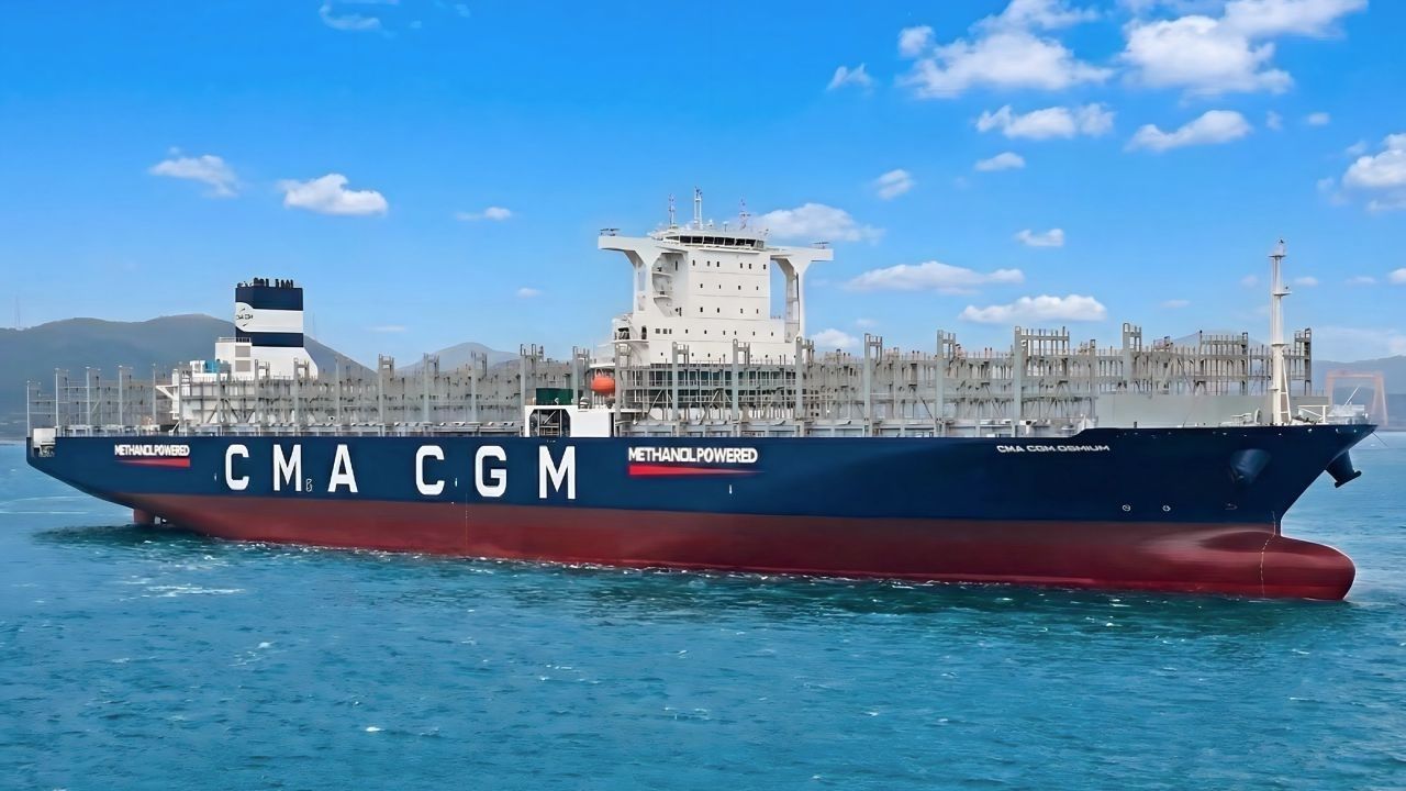 CMA CGM Osmium vessel.