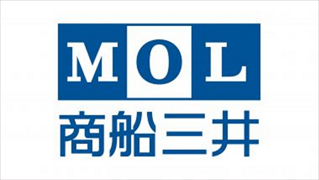 Mitsui O.S.K. Lines (MOL) logo.