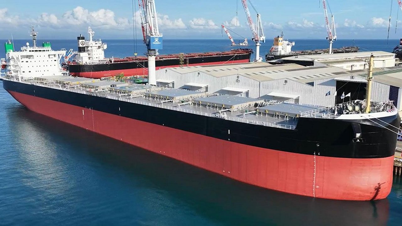 Bernhard Schulte Shipmanagement's (BSM) second methanol dual-fuel bulk carrier.