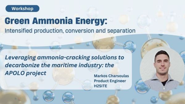 Green ammonia energy workshop graphic.