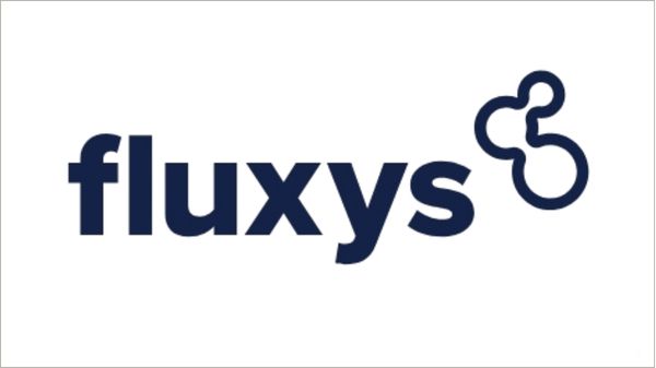 Fluxys logo.